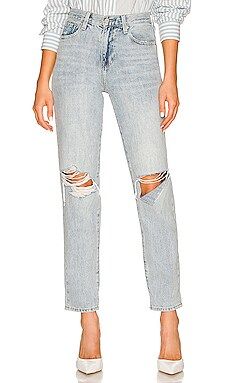 PISTOLA Presley High Rise Roller in Gaze Distressed from Revolve.com | Revolve Clothing (Global)