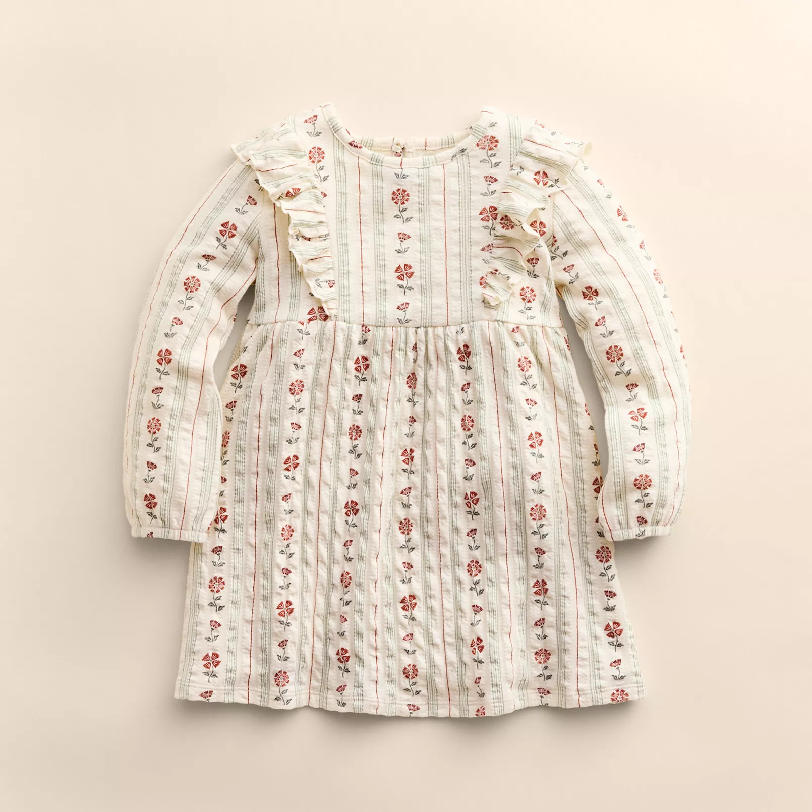 Baby & Toddler Girl Little Co. by Lauren Conrad Ruffle Knit Dress | Kohl's