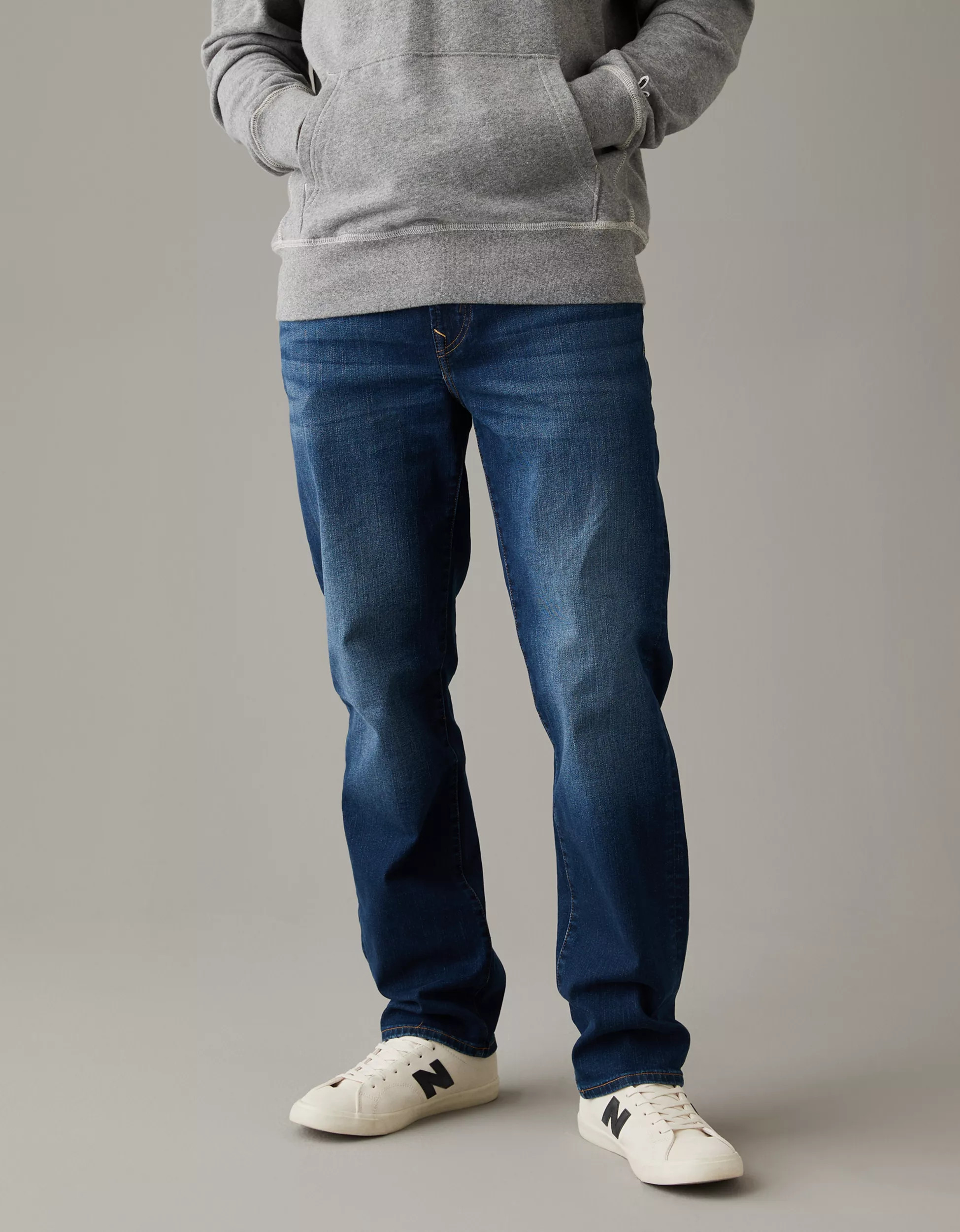 AE AirFlex+ Original Straight Jean | American Eagle Outfitters (US & CA)