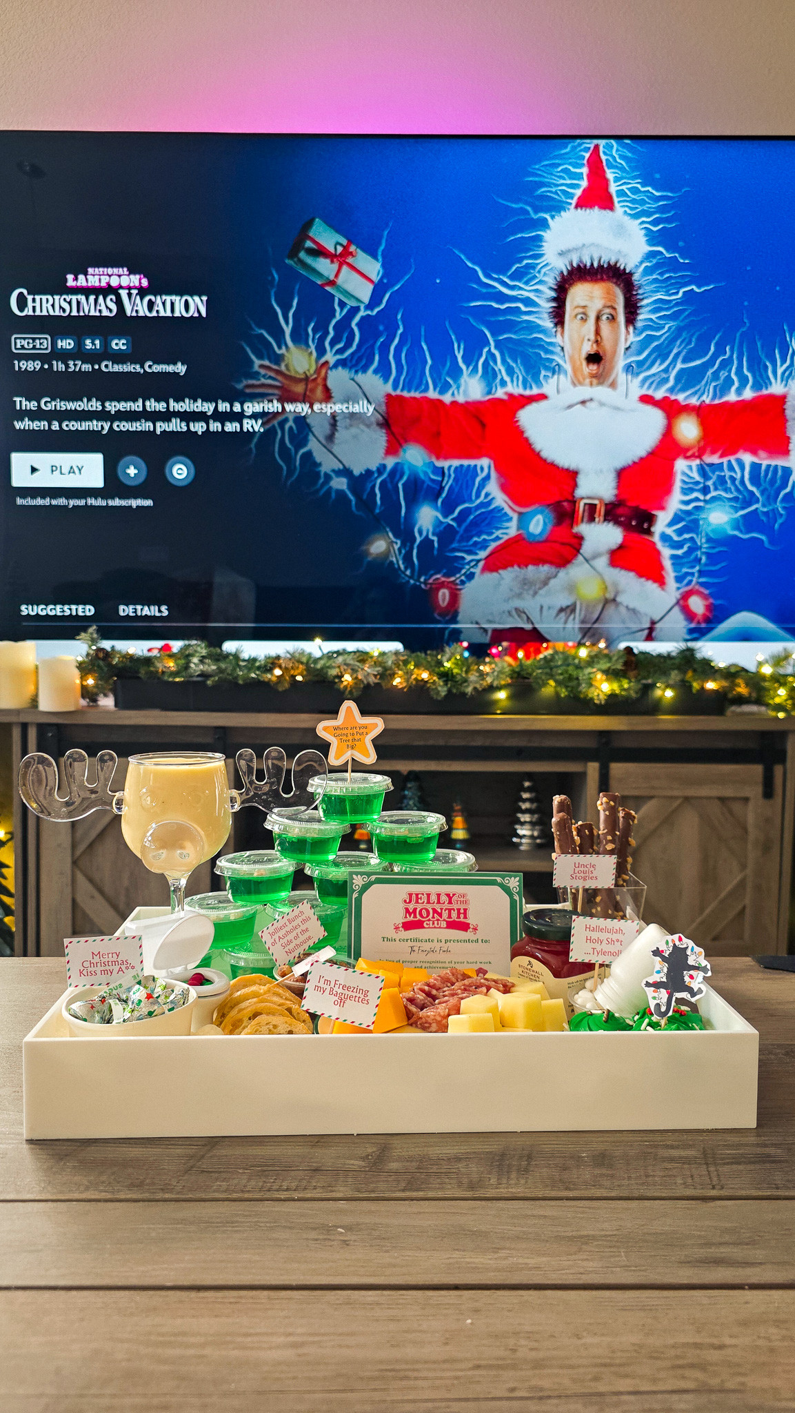 Epic Christmas Vacation Snack Board!!  

 #LTKHoliday #LTKfoodie