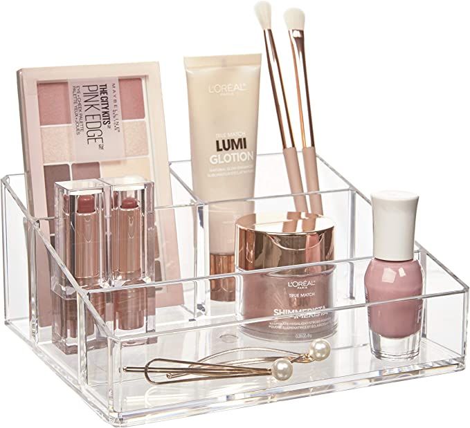 STORi Clear Plastic Vanity Makeup Organizer | Amazon (US)