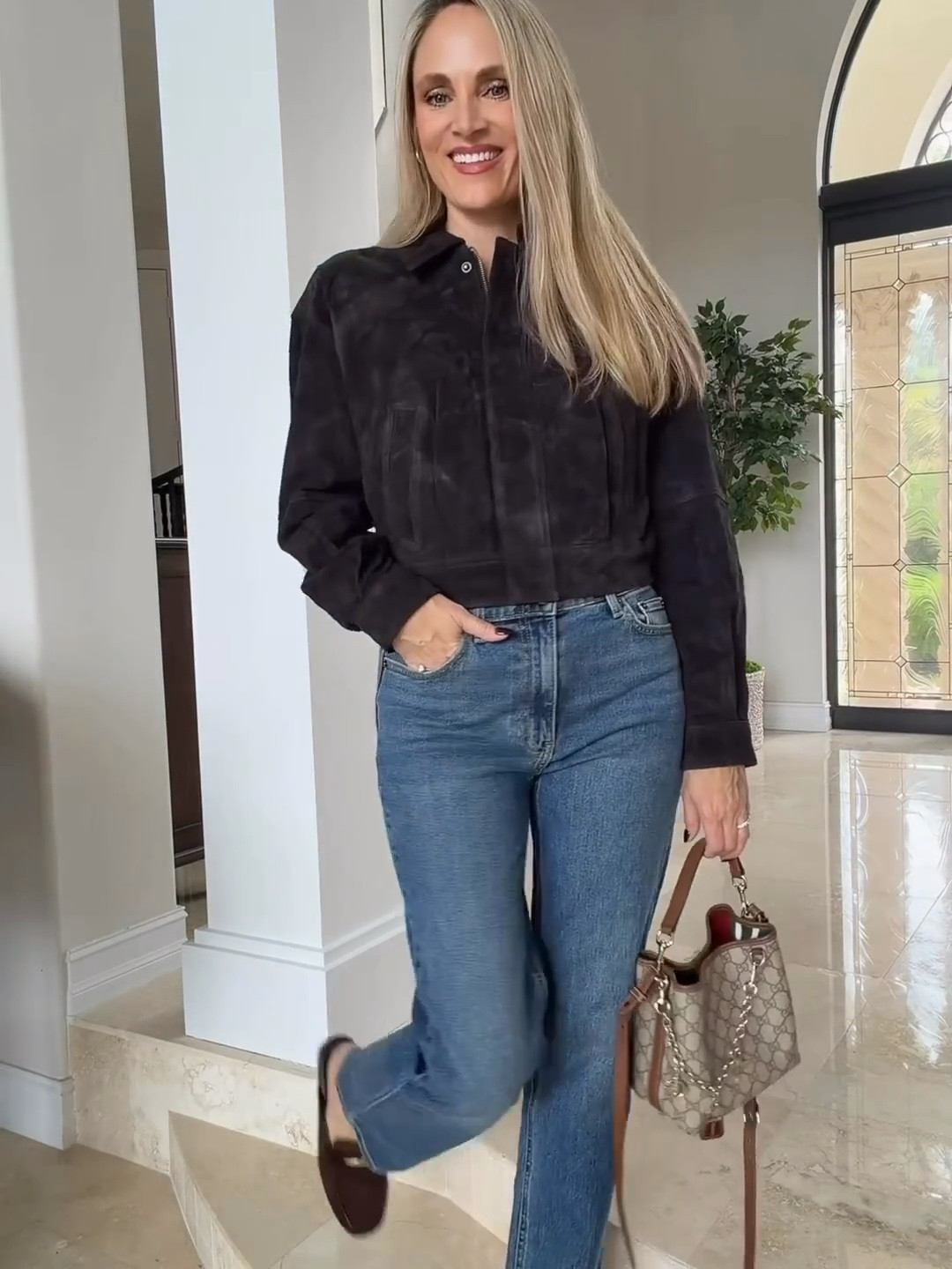 Fall outfit I’m loving!!!! Choc brown suede jacket that is incredible price! Walmart fall fashion

#LTKdayinmylife #LTKOver40 #LTKootd