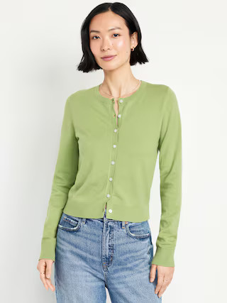 SoSoft Lite Crop Cardigan Sweater | Old Navy (US)