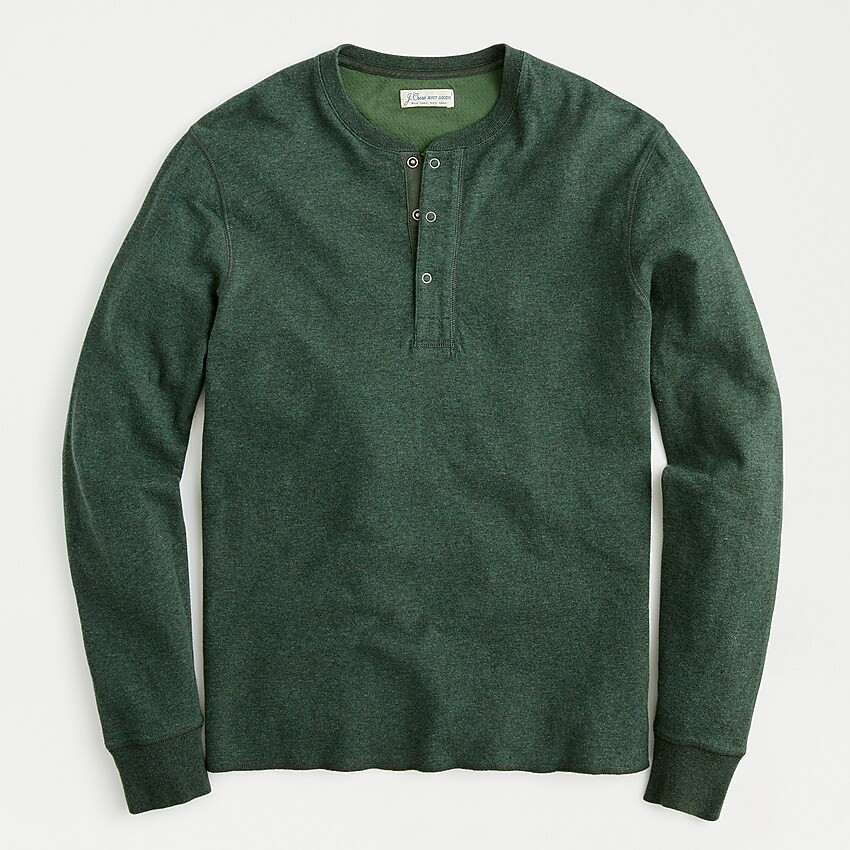 Double-knit henley | J. Crew US