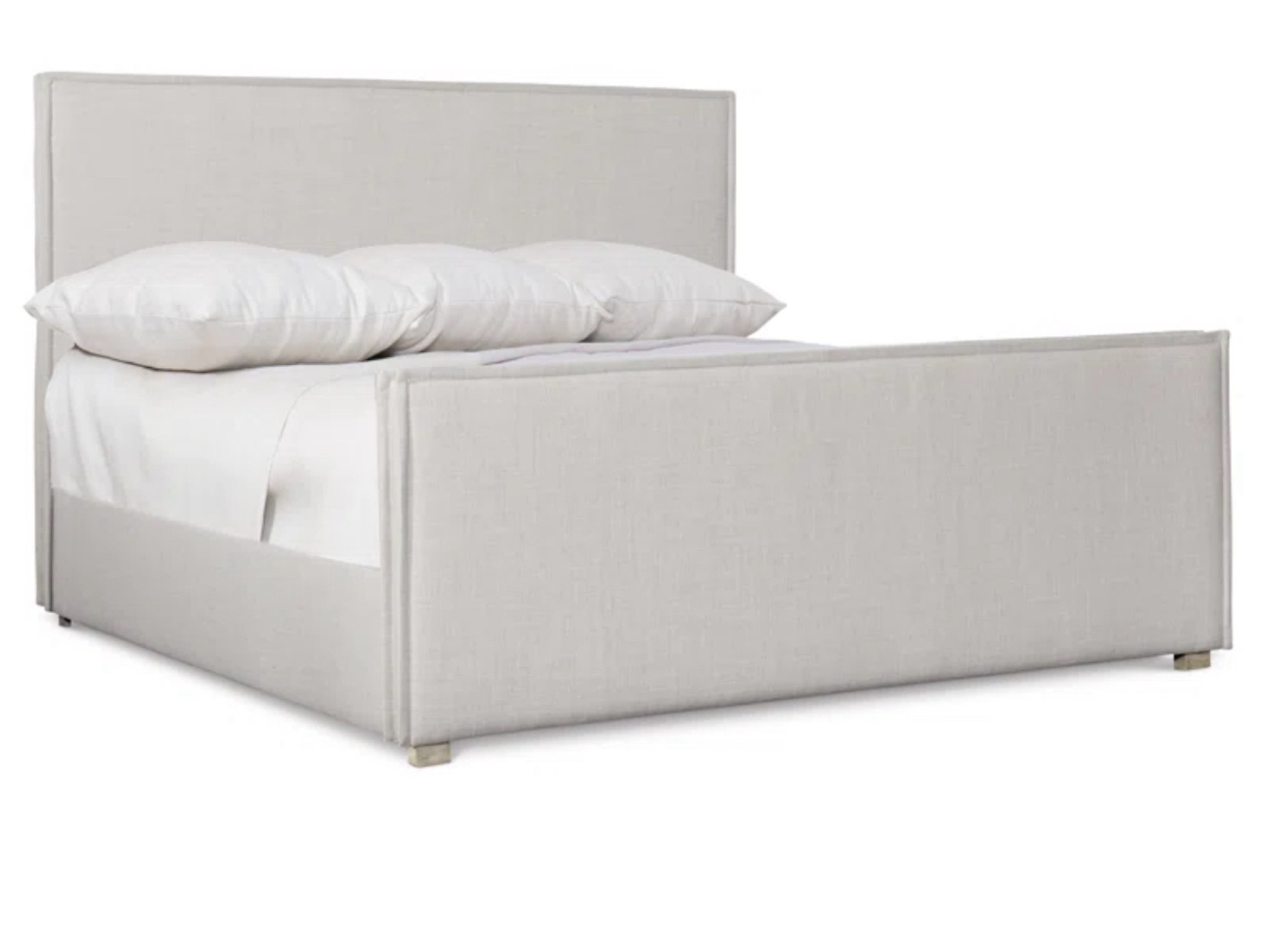 Neutral Fabric Bed
A bed like this is perfect for modern to Spanish to traditional homes. It’s a good investment piece because you can always use it no matter the style! 

#LTKhome