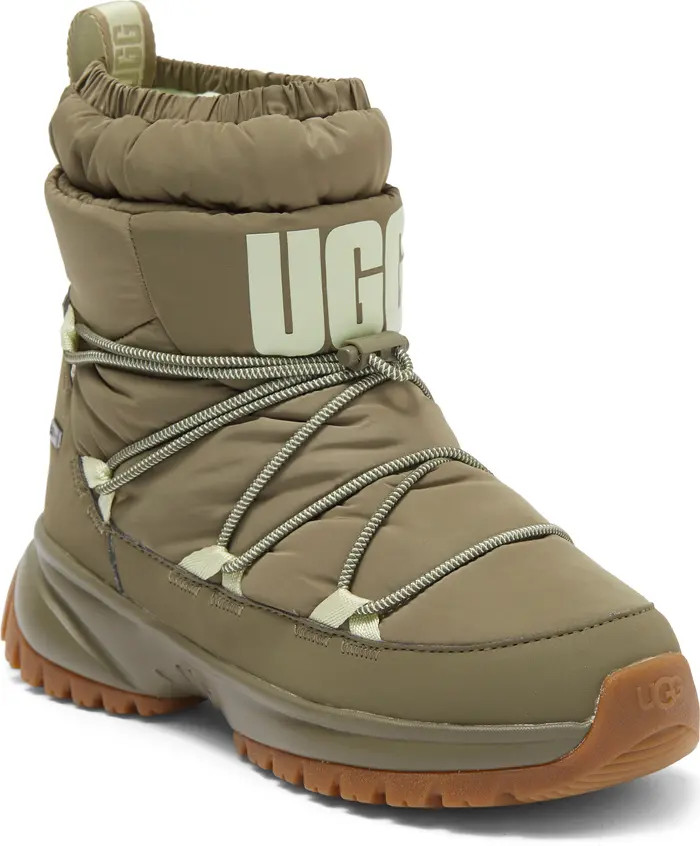 Yose Genuine Shearling Lined Mid Puffer Boot (Women) | Nordstrom Rack