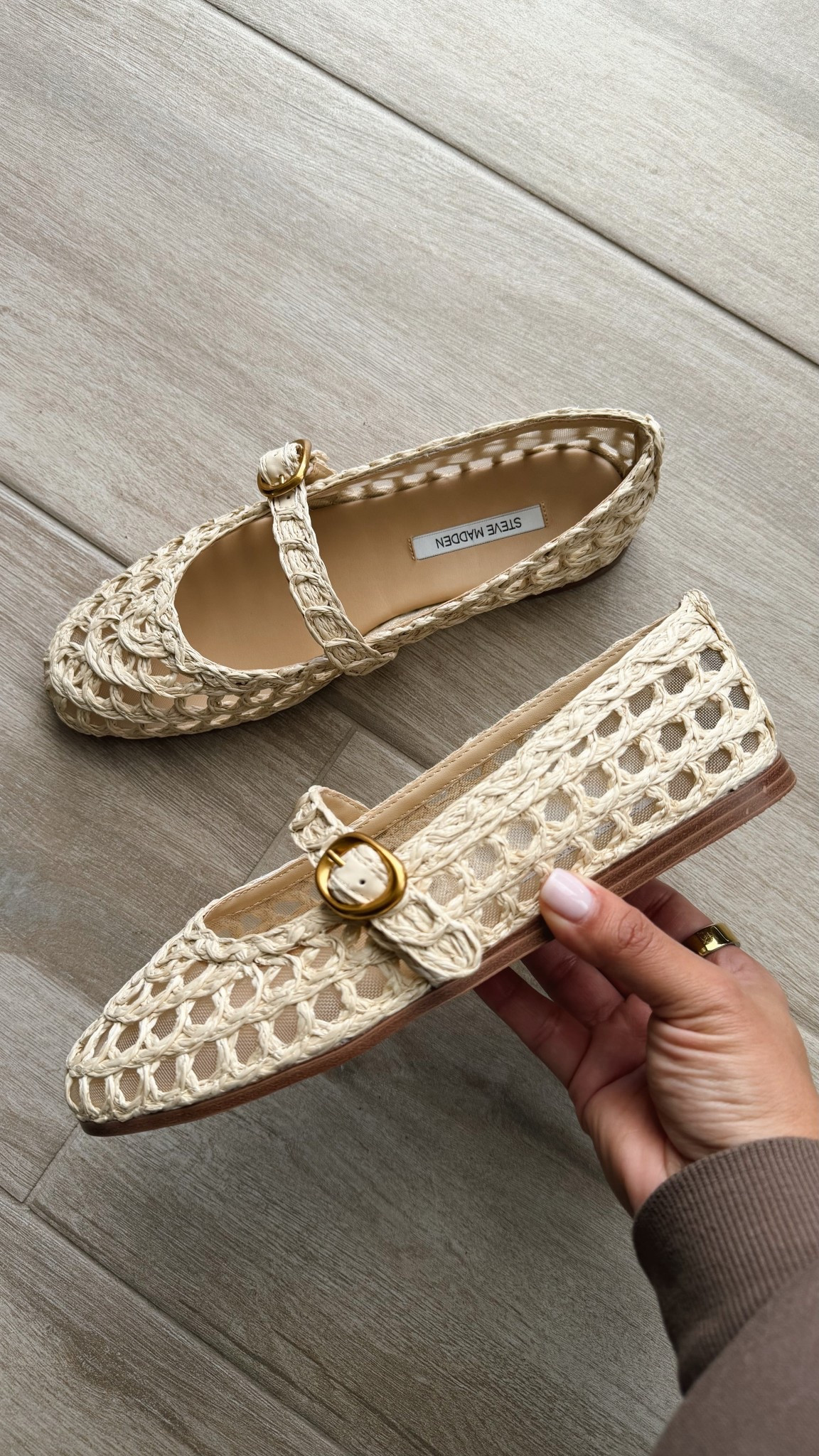 Absolutely gorg spring flats 💫 @Steve Madden US 

#flats #stevemadden #spring #springshoes #summershoes 

#LTKSeasonal #LTKootd #LTKSpringSale