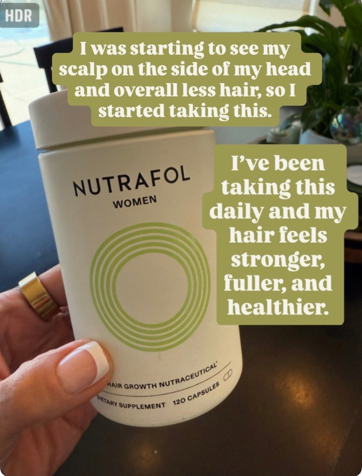 I started noticing more shedding and overall thinning, so I added this into my daily routine and stayed consistent with it. Over time, my hair has started to feel stronger, fuller, and healthier, and it’s become one of those simple wellness habits I don’t skip anymore.

hair growth supplement, hair health, thinning hair support, Nutrafol Women, hair care routine, wellness routine, self care essentials, healthy hair journey, beauty supplements, hair strengthening, everyday wellness, EverydayHolly

#LTKselfcare #LTKOver40 #LTKBeauty