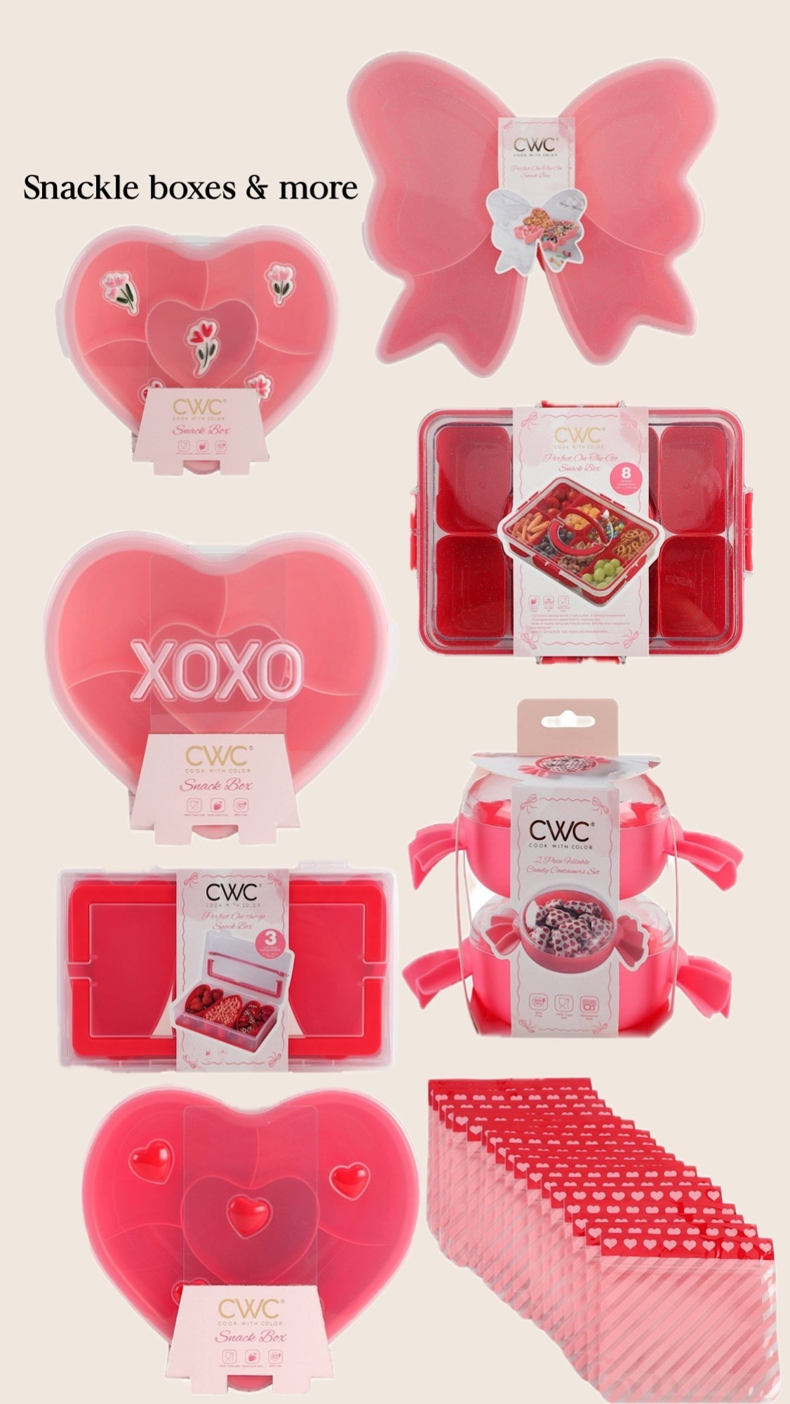 My favorite snack boxes 