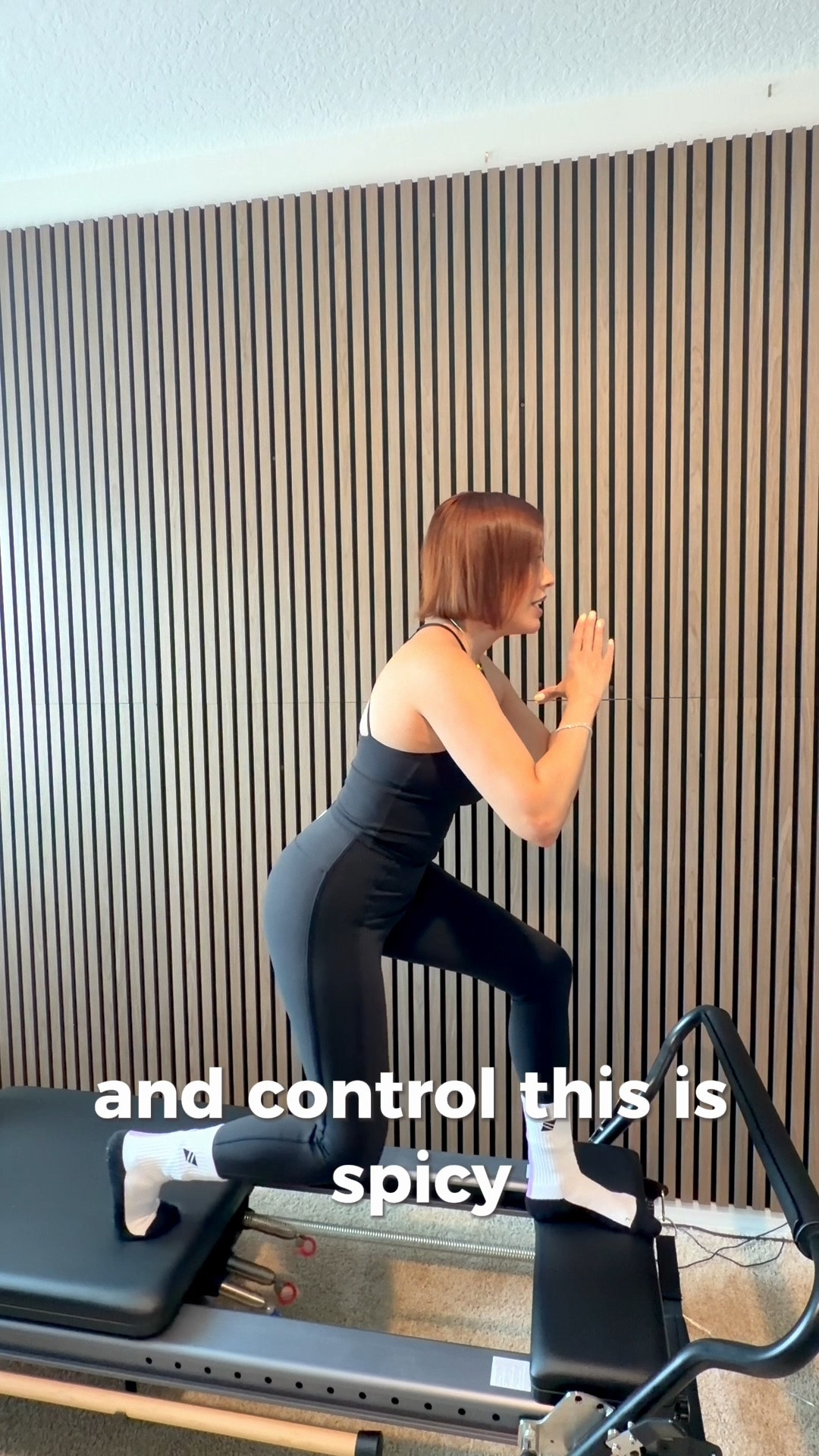 Platform lunges with a spicy modification ⬆️ for those looking for an extra challenge. 🔥 One of my favorite exercises to build strength, stability, and control—because progress happens when you challenge yourself.

Wearing @Vuori US —so comfy to move without any restrictions. Linked below! ✨

#TheThriveMethod #Pilates #ReformerPilates #PilatesInstructor #PilatesWorkout

#LTKootd #LTKActive #LTKfitnessgoals