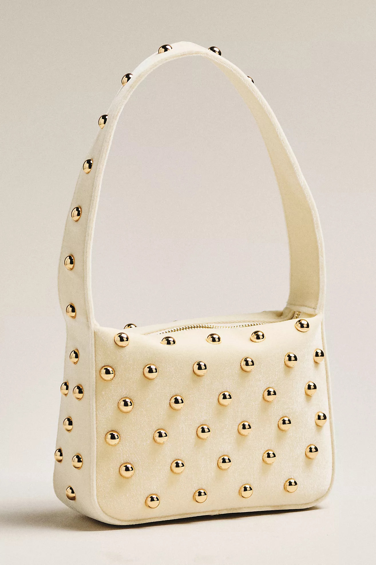 By Anthropologie Studded Velvet Shoulder Bag | Anthropologie (US)
