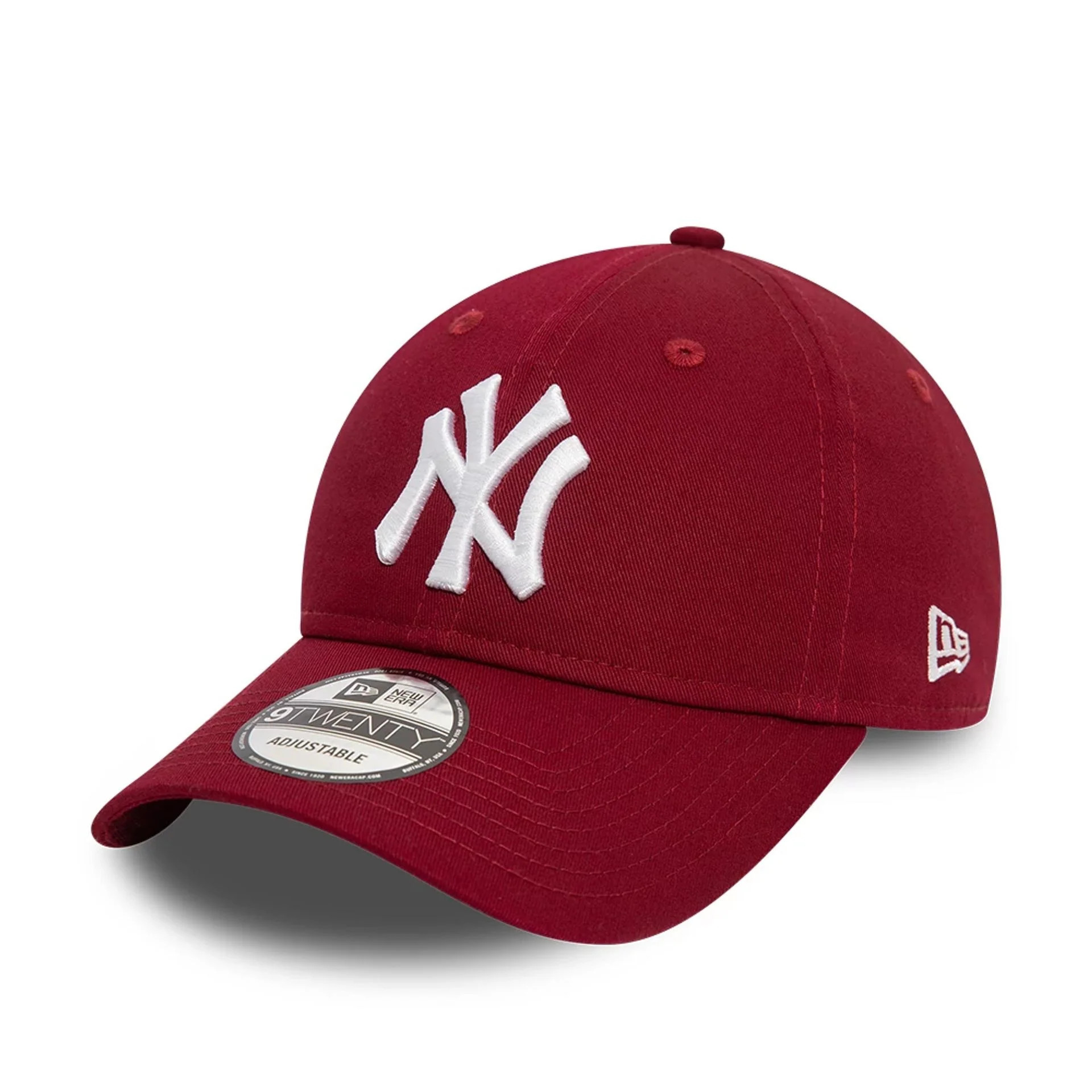 New York Yankees League Essential Dark Red 9TWENTY Adjustable Cap | New Era Cap