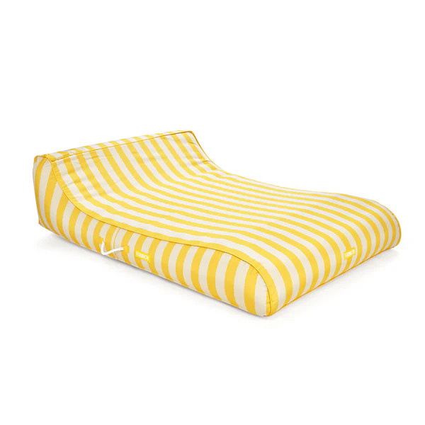 Doubl Fabric Loungr
                      Yellow Cabana Stripe, 2 Person | FUNBOY