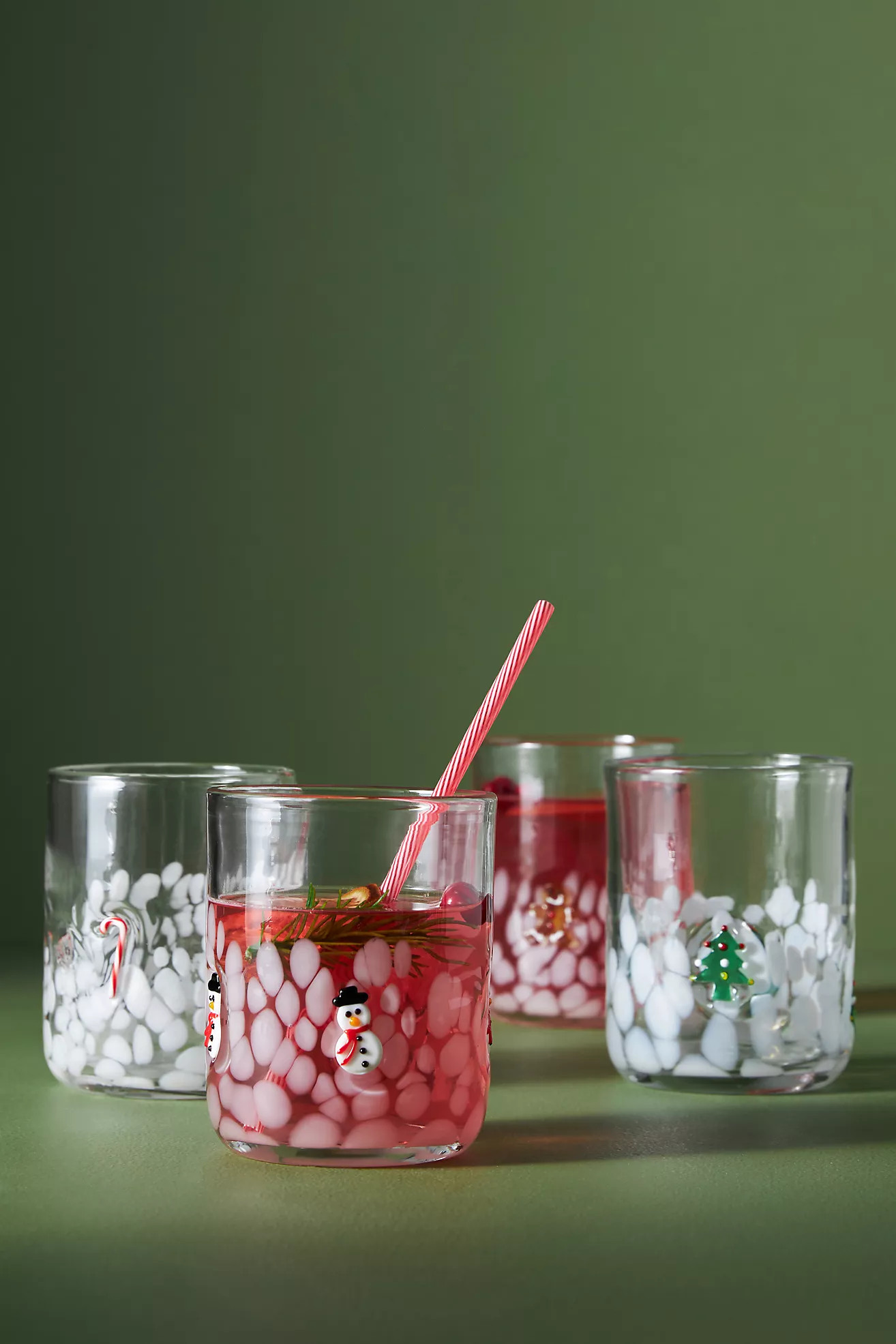 Festive Icon Juice Glass | Anthropologie (US)