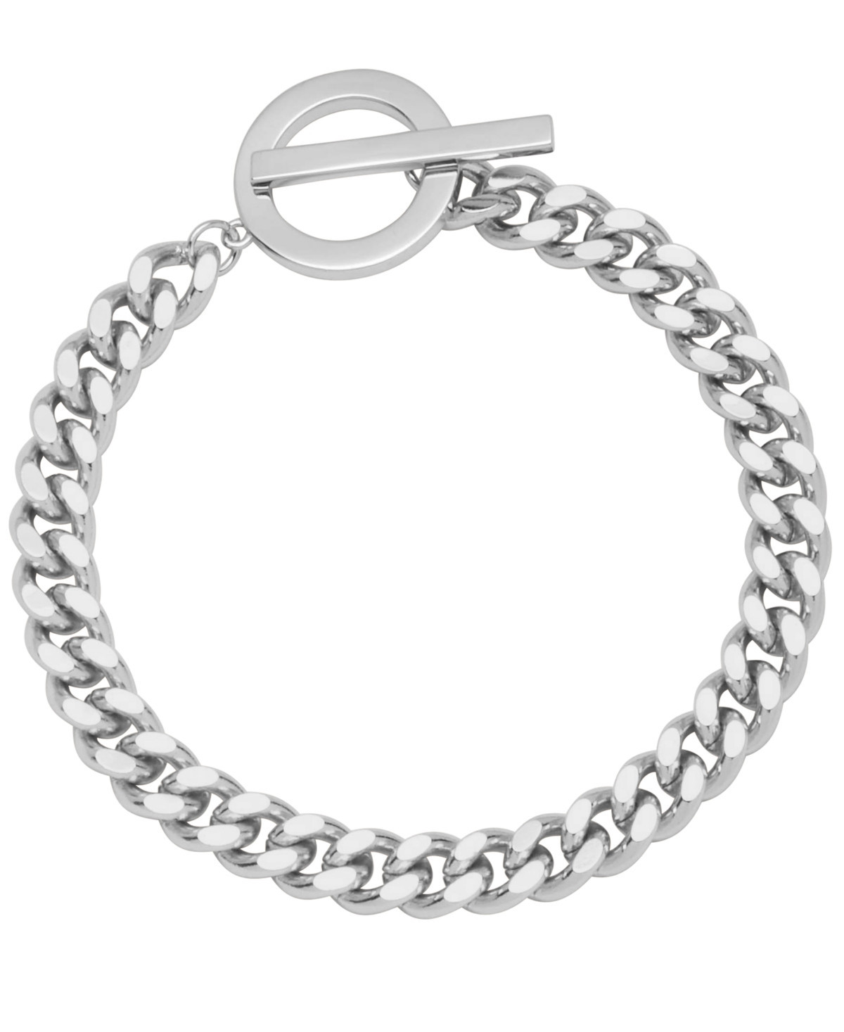 And Now This Women's Curb Chain Bracelet - Fine Silver Plated | Macy's