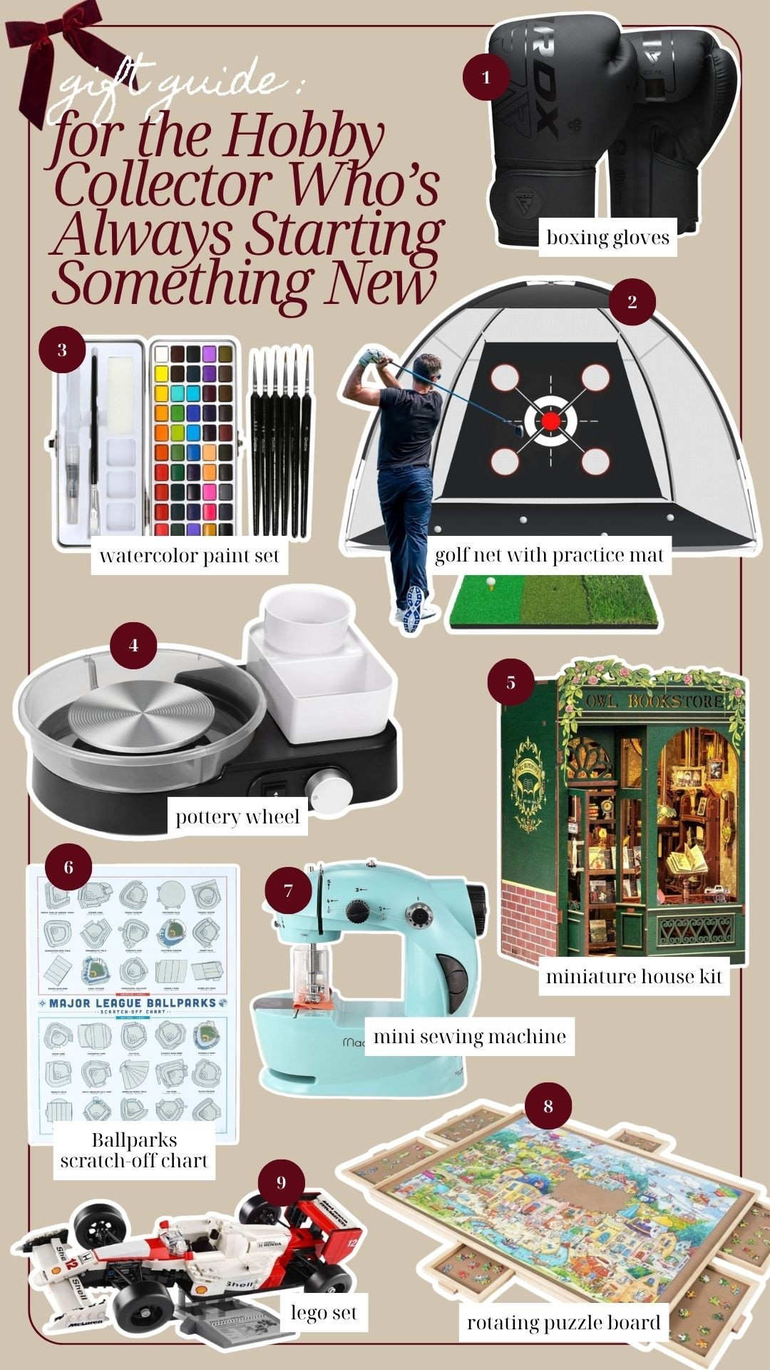 Go to rebeccaandgenevieve.com/gift-guides for more gift ideas to start a new hobby! 🎁

#LTKHoliday #LTKGiftGuide #LTKFindsUnder50