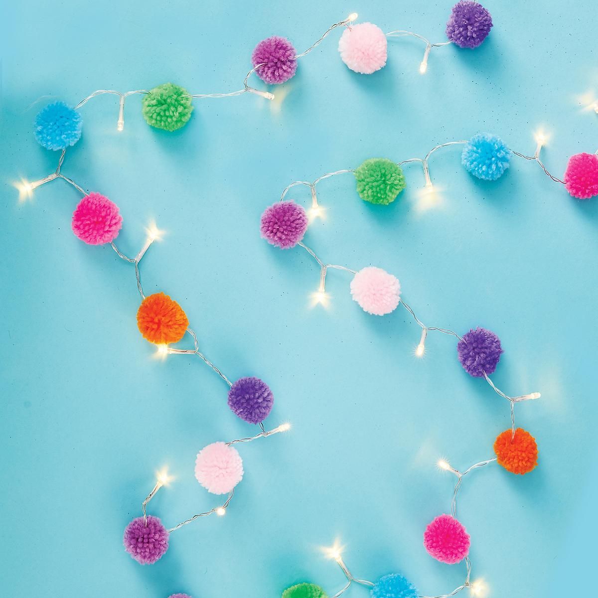 Pom Pom String Lights | The Container Store