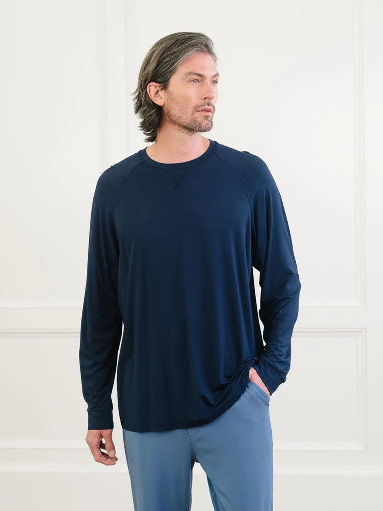 Men's Stretch-Knit Bamboo Long Sleeve | Cozy Earth