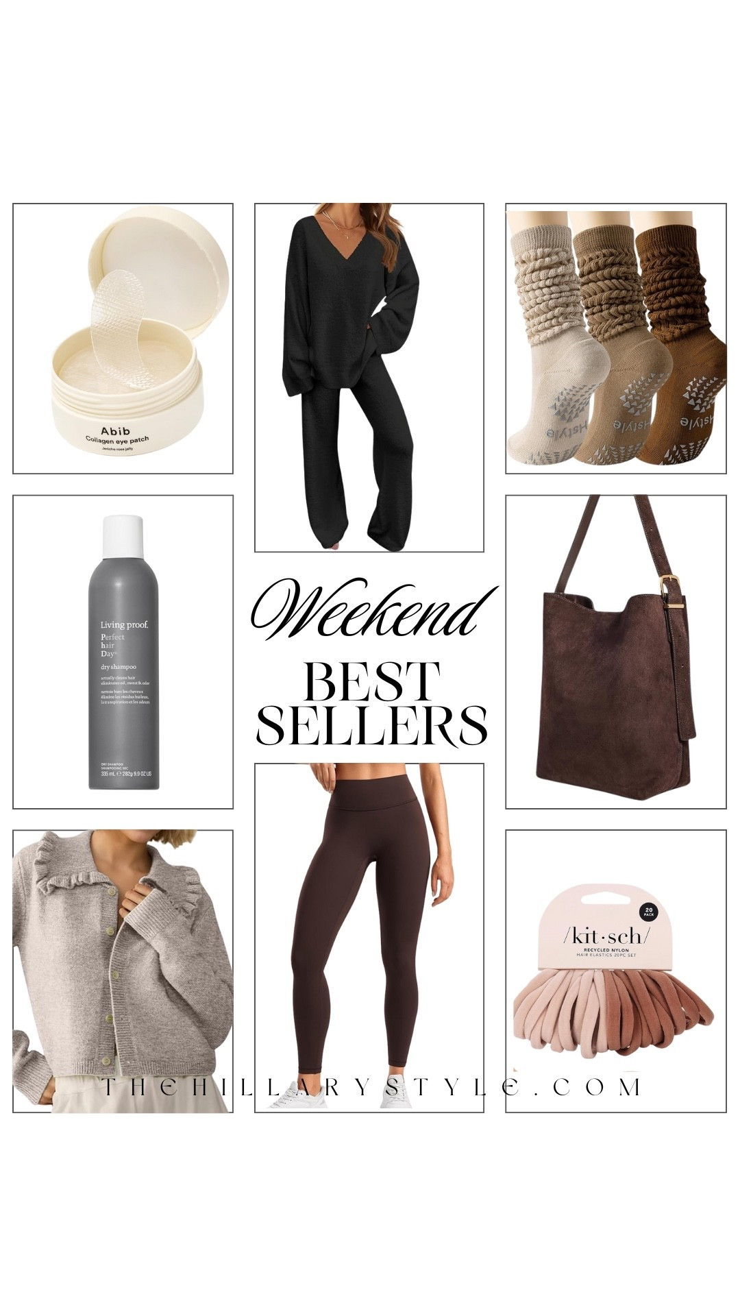 These Amazon weekend best sellers were your most-loved picks and they’re all about easy, elevated style and self-care. From the cozy lounge set and seamless leggings to beauty must-haves like the Living Proof dry shampoo and collagen eye patches, these finds were favorites for a reason. Linking everything you loved in one spot for an effortless start to the week.

#LTKStyleTip #LTKOver40 #LTKSeasonal
