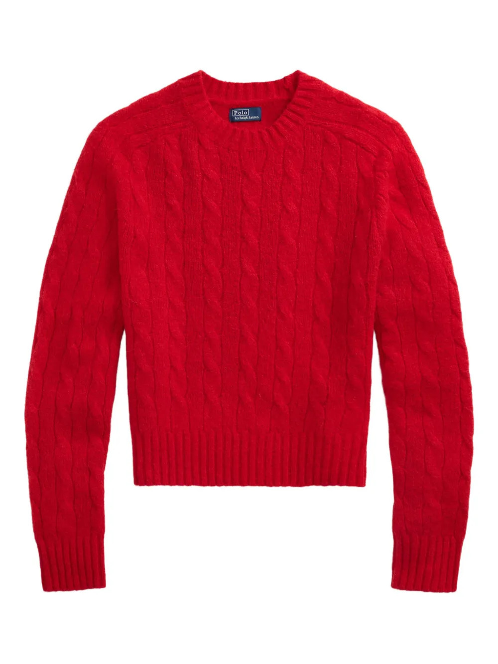 Polo Ralph Lauren cable-knit sweater - Red | Farfetch Global