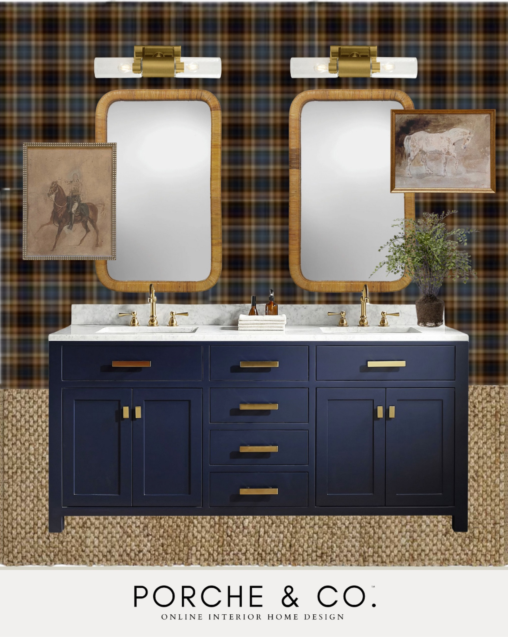 Bathroom inspo, bathroom mood board, boys bathroom inspo, bathroom decor, double vanity, navy vanity, bathroom design ideas 

#LTKstyletip #LTKsalealert #LTKhome