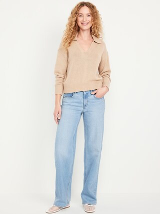 Mid-Rise Wide-Leg Jeans | Old Navy | Old Navy (US)