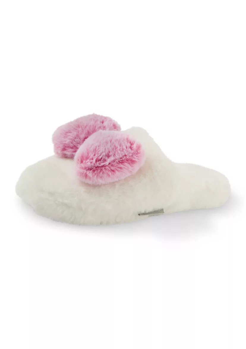 Pillow Top Bow Slipper Scuffs | Belk