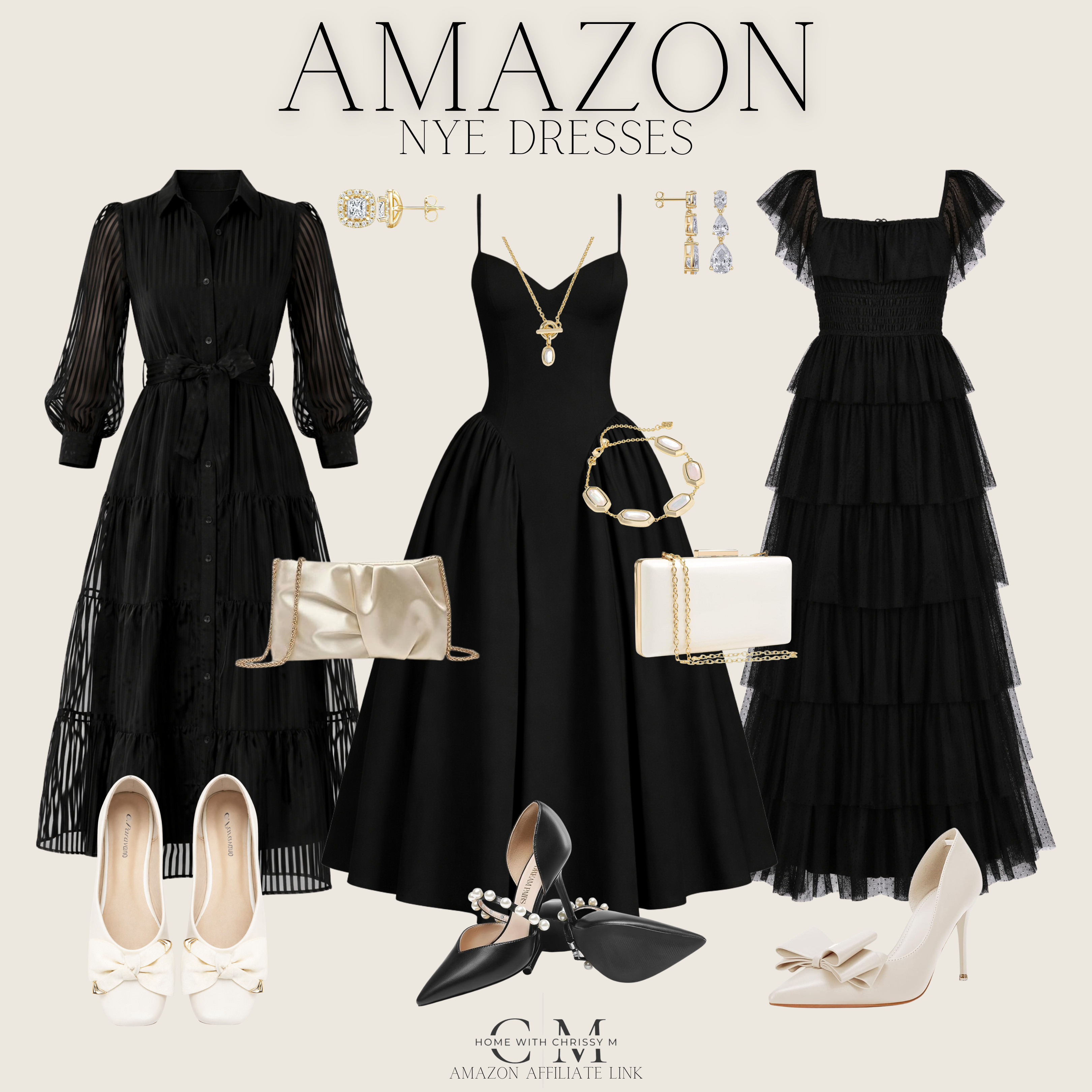 New Year’s Eve Dresses and Outfits from Amazon!
Amazon Fashion / Amazon Holiday / Sequin Mini Dresses / Velvet Jumpsuits / Satin Slip Dresses / Metallic Midi Skirts / Faux Fur Coats / Rhinestone Tops / Sparkly Blazers / Shimmery Wide-Leg Pants / Knit Sweater Dresses / Festive Plaid Outfits / Luxe Loungewear Sets / Statement Earrings / Glitter Heels / Strappy Metallic Sandals / Crystal Hair Accessories / Chic Clutch Bags / Faux Leather Pants / Turtleneck Tops / Red & Green Holiday Dresses / Black-Tie Gowns / Bold Bodysuits / Winter Tights & Hosiery / Layered Gold Jewelry / Rhinestone Chokers / Coordinated Matching Sets 

 

#LTKHoliday #LTKSeasonal