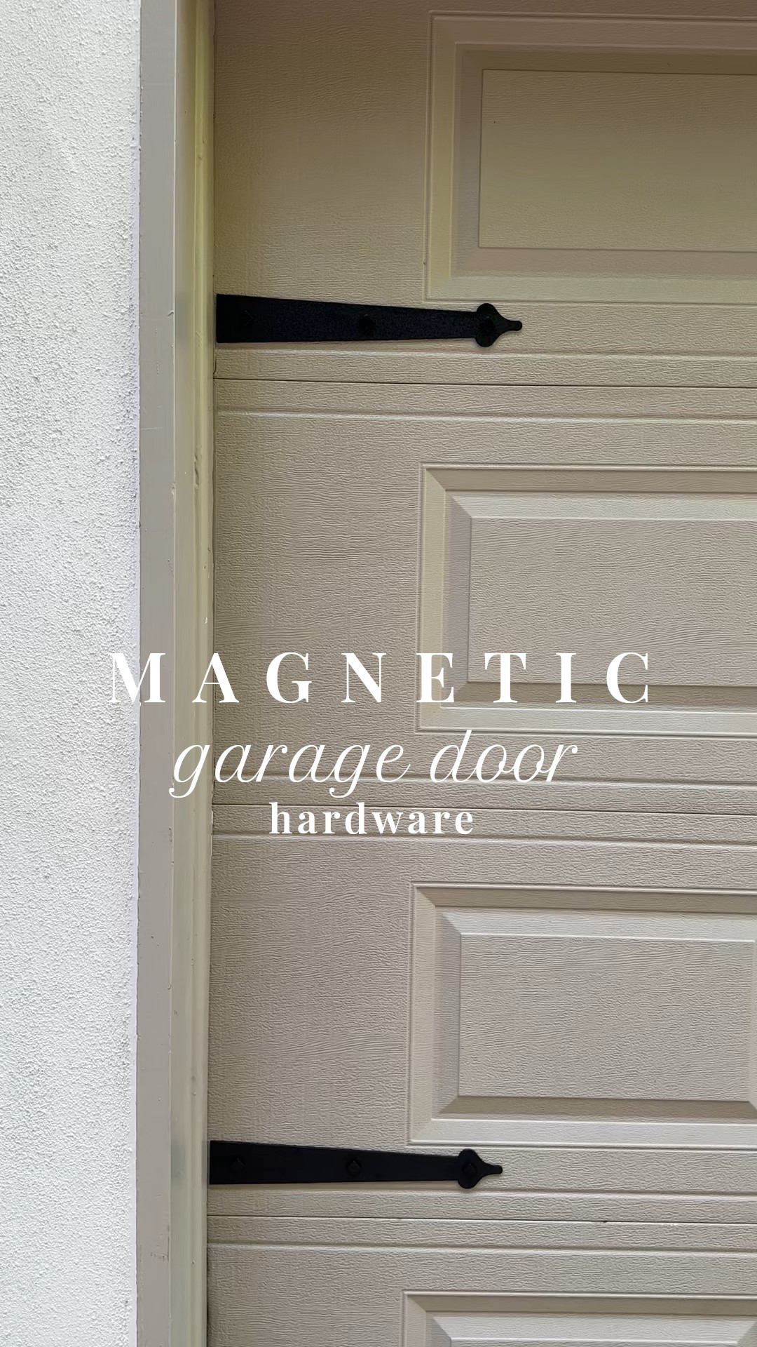 I’ve had this magnetic garage door hardware on the garage door now for about a month and it not only looks so charming, but it hasn’t moved out of place at all either! Such a great way to add some charm to your metal garage door!! 

#LTKHome #LTKStyleTip