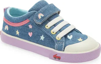 See Kai Run Kristin Embroidered Sneaker | Nordstrom | Nordstrom