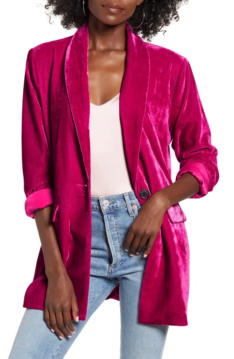 Velvet Blazer | Nordstrom