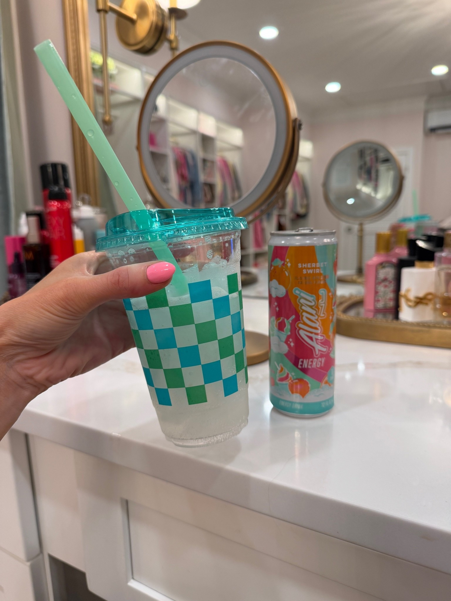 The cutest and most affordable to-go cups for our summer iced coffees and dirty sodas 💖🌴