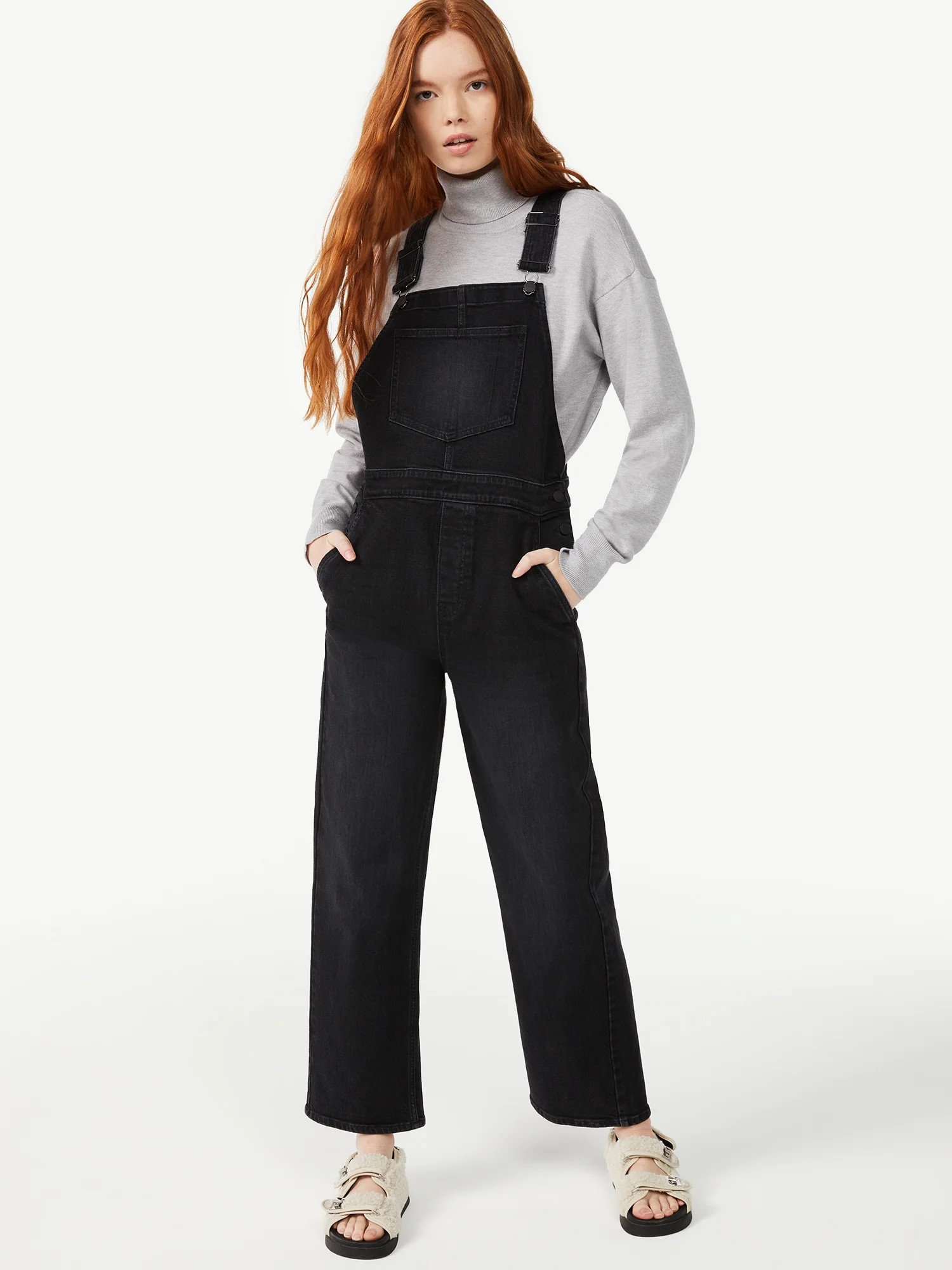 Free Assembly Women's Overalls - Walmart.com | Walmart (US)