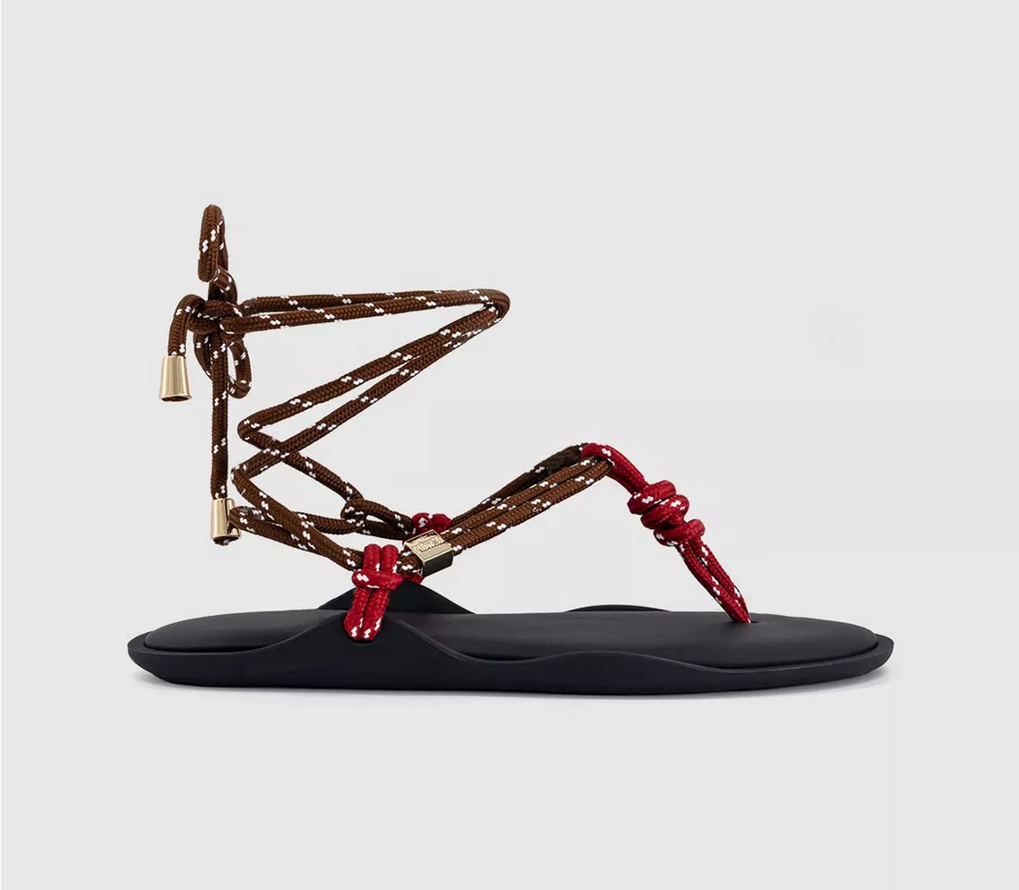 Flowze Flo Twin Sandals Raspberry Brown - Women\u2019s Sandal | Office Shoes (UK)