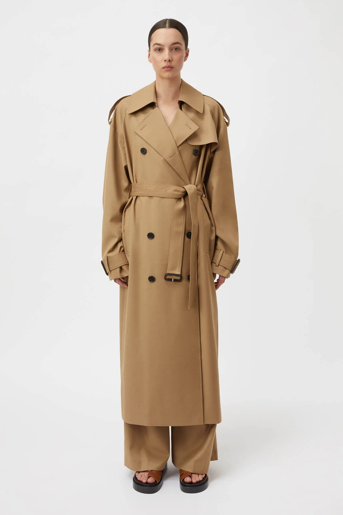 Cascade Trench Coat | CAMILLA AND MARC (ANZ)
