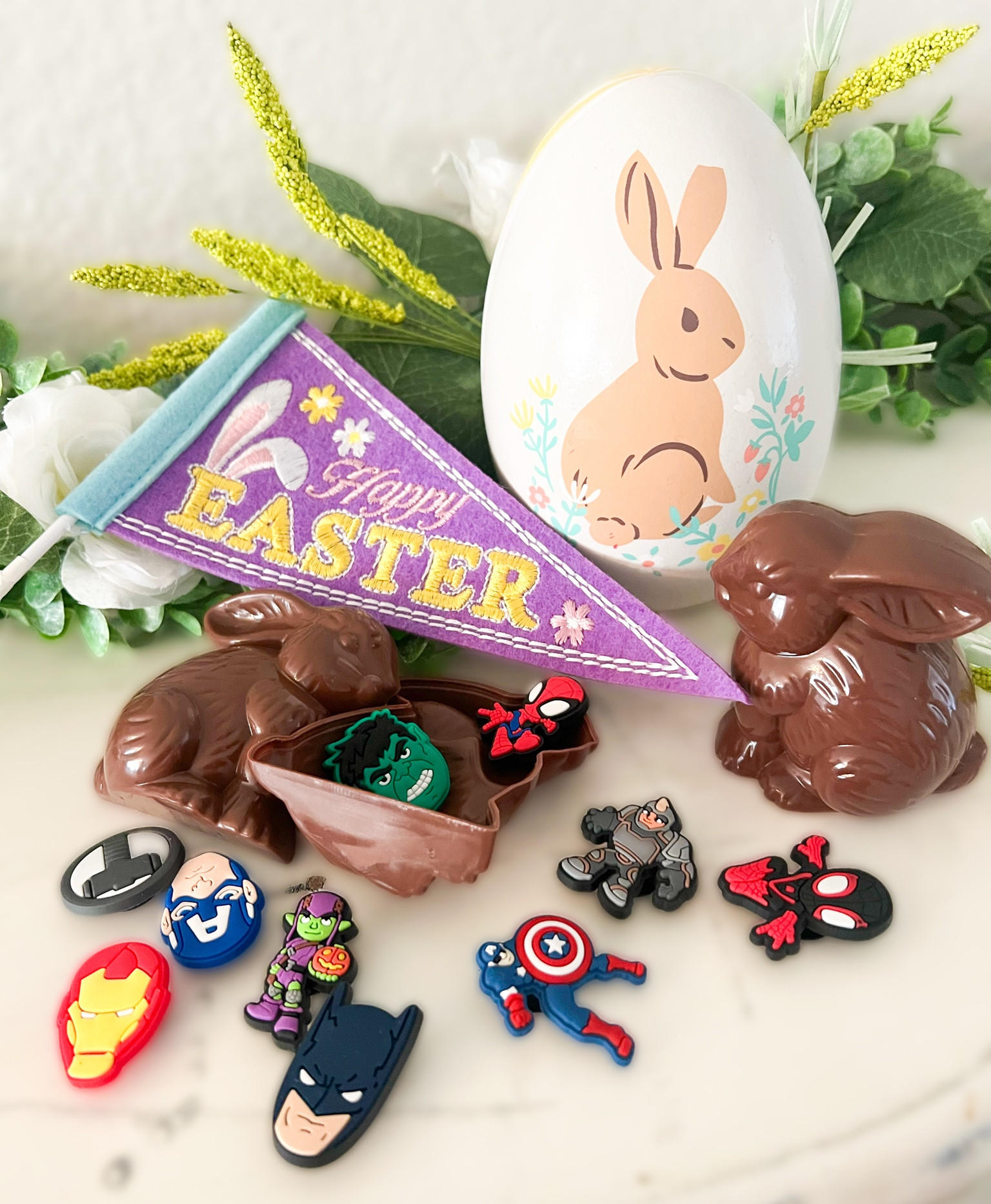 Croc charms as Easter egg fillers. I found affordable packs of 25 for $8! And some other objections. 


#easter 
#toddlercrocs #easterbaskets #easterkids 

#LTKfamily #LTKSeasonal #LTKkids