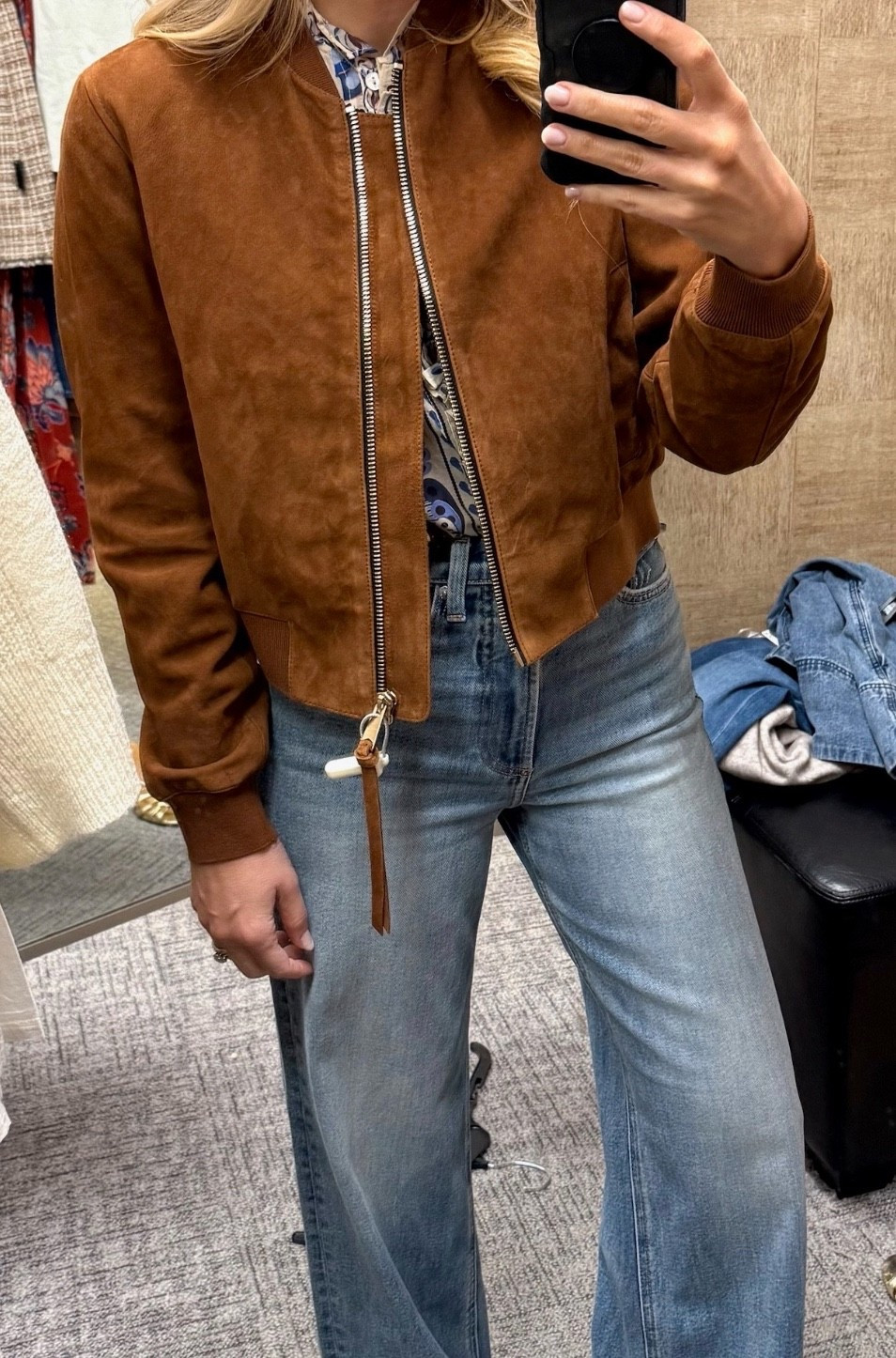 Cutest suede Jacket 
Jeans 
Boots 
Booties 
Fall Outfit 
#LTKStyleTip 

#LTKSeasonal