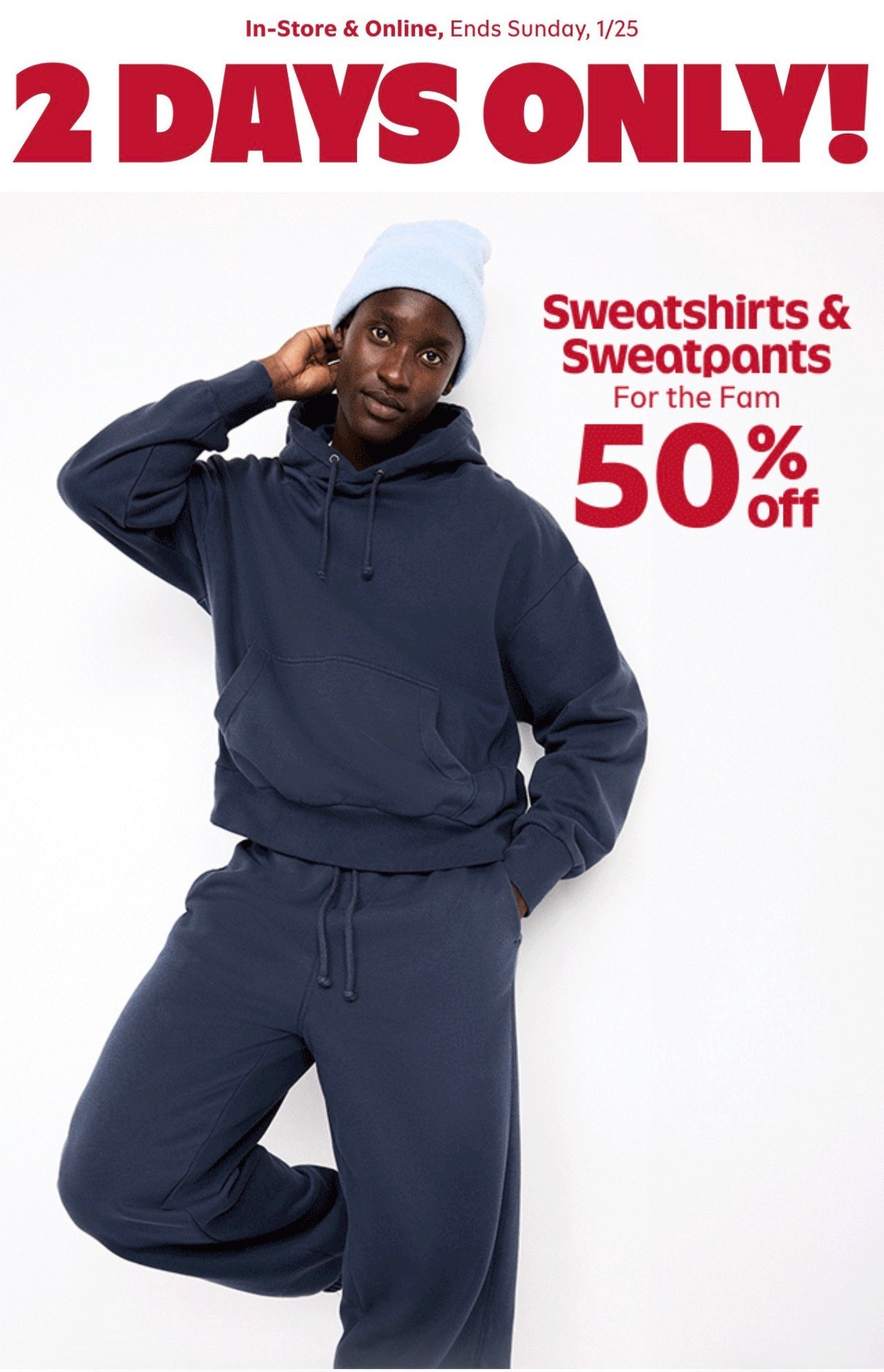 Sweatpants and sweatshirts are 50% off at Old Navy 🔥
The perfect time to stock up on cozy sets you’ll wear on repeat for errands, lounging, and everyday life.
I linked all my favorites on LTK.

#oldnavy #sweatsale #cozyfits #loungewearstyle #athleisurewear #LTKfashion #LTKfinds #LTKsale #shoppingfavorites #onlineshopping #ShoppingWithPriiincesss #AtlantaCreator #Atlantacontentcreators

#LTKSaleAlert #LTKMens #LTKgrwm