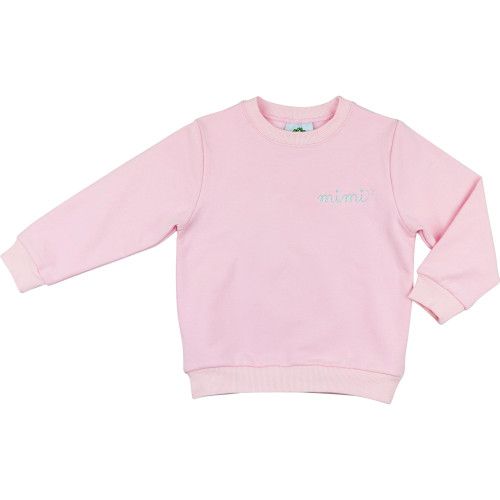 Pink Long Sleeve Sweatshirt | Cecil and Lou