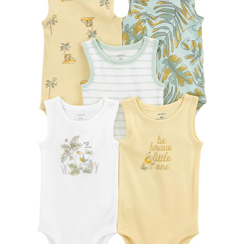 Baby 5-Pack Tank Bodysuits | Carter's