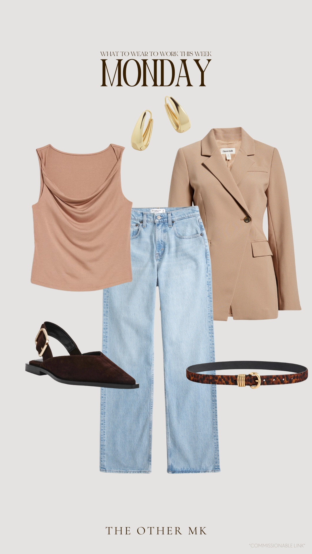 What to wear to work this week- swap the jeans with slacks if your office isn’t doing casual Monday this week!

#LTKWorkwear #LTKTall #LTKMidsize