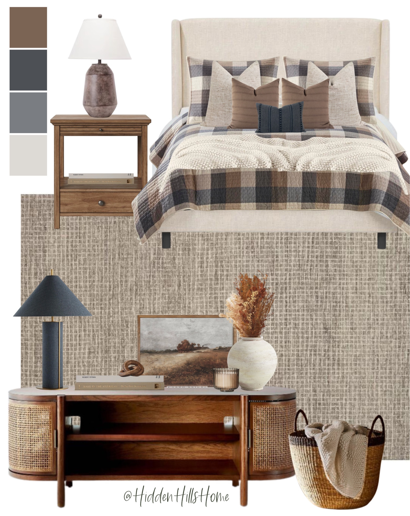 Fall themed bedroom, bedroom decor, guest bedroom, Fall bedroom Inspo, seasonal decor, masculine bedroom #fall #bedroom

#LTKSeasonal #LTKhome #LTKsalealert