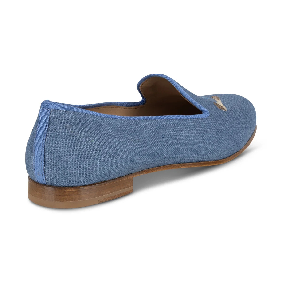 Men's Caviar Marine Linen Slipper | Over The Moon