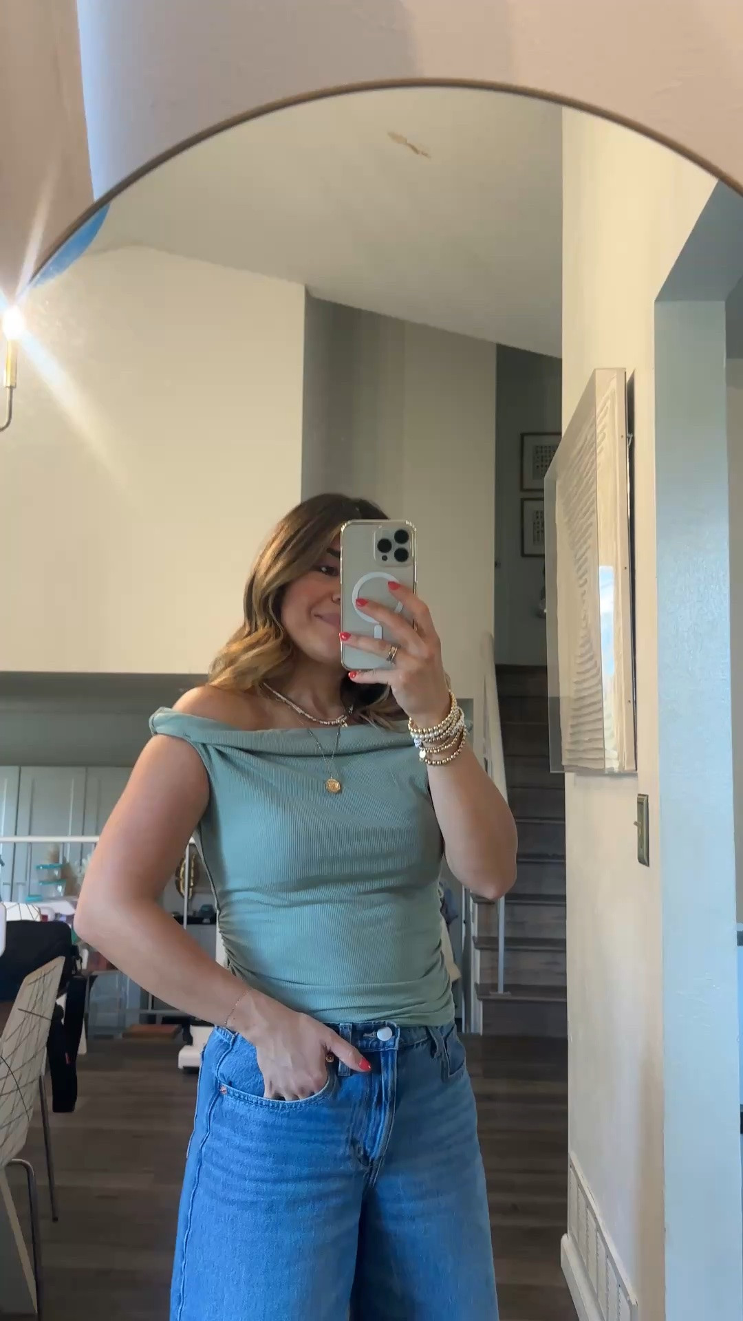 Found this adorable top at Target for $15! It comes in white and brown! Such a chic and easy top! Love how it looks with barrel jeans and nude heels! 
Top size xs
Jeans size 4

#LTKSeasonal #LTKgrwm #LTKootd