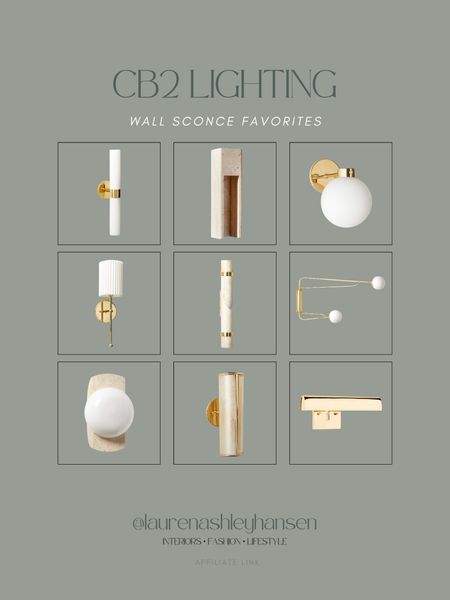 Who else is looking for wall sconces right now? I have been on the hunt for the perfect ones for our small powder bathroom renovation, and I think I found the perfect ones from CB2 (that unfortunately came broke) but they have so many good options. The gold, marble, and travertine finishes 😍

#LTKhome #LTKstyletip