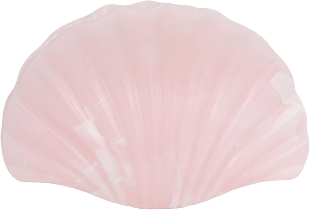 3.35'' Pink Shell Claw Clips, Medium Seashell Hair Clip for Women, Mermaid Hair Accessories for G... | Amazon (US)