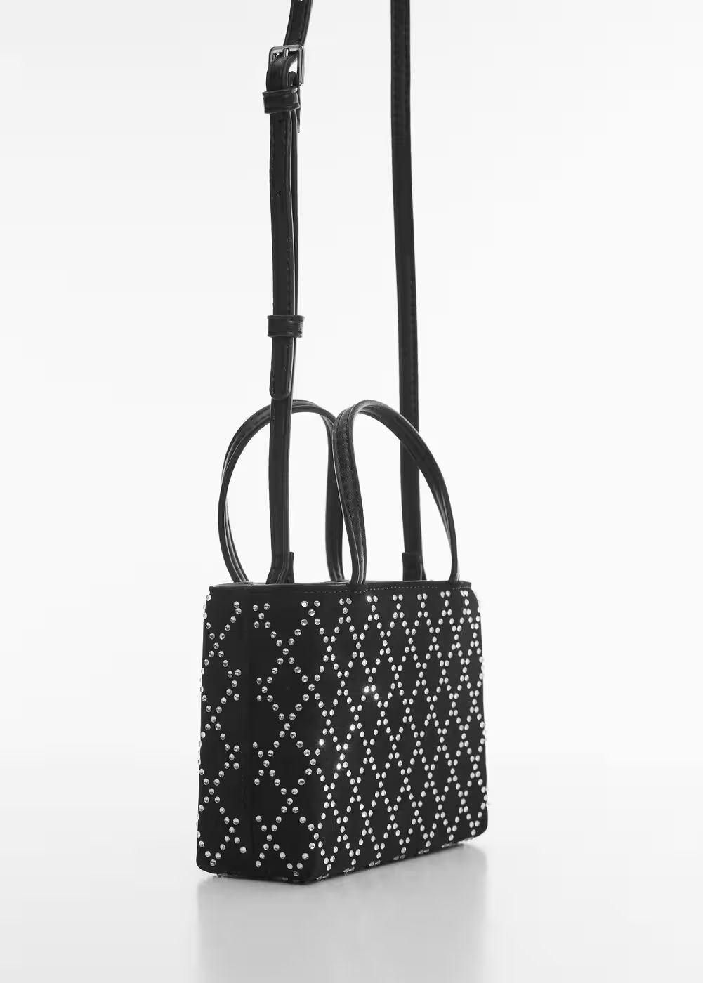 Rhinestone rhombus bag -  Women | Mango United Kingdom | MANGO (UK)