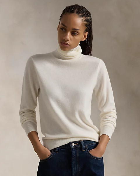 Slim Fit Cashmere Turtleneck | Ralph Lauren (UK)