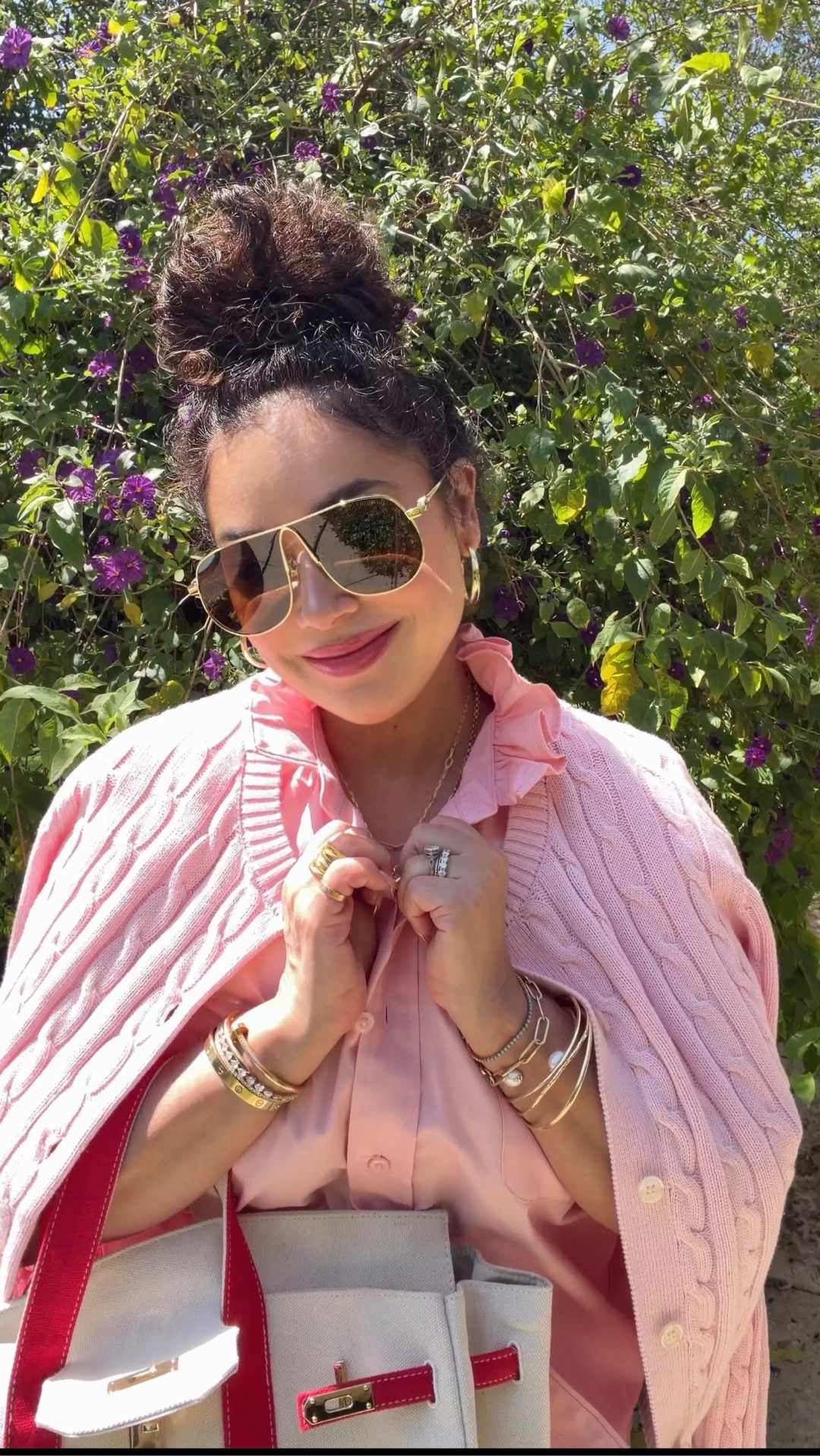 Today’s look is all about the power of a great cardigan. 💕

This pink one from Pearls & Camo is truly top notch — I love all of their knits. The right cardigan can be styled so many different ways and instantly elevates a look.

Today I’m leaning into a little Preppy Chic meets Pretty in Pink…and I’m loving it. ✨

Ladies — never underestimate a good cardigan. It’s one of those pieces that just works. Everything’s linked for you in LTK. 

#over40fashion #StyleOver50 #MidlifeStyle #over50 #over50andFabulous

#LTKootd #LTKgrwm #LTKOver40