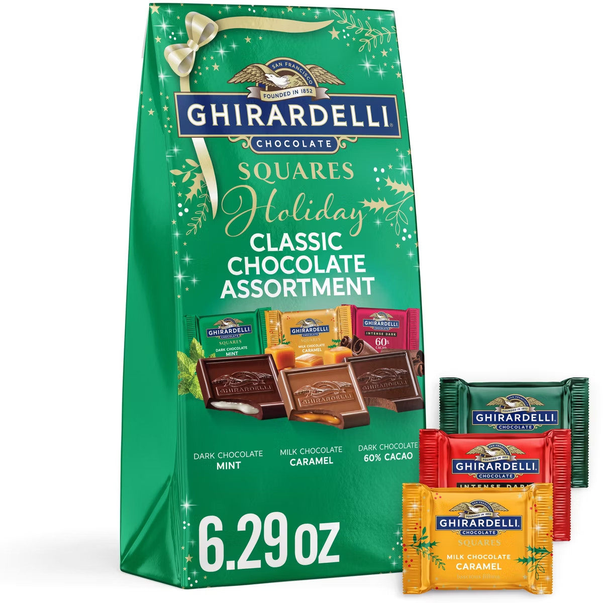 Ghirardelli Christmas Classic Chocolate Assortment Bag - 6.29oz | Target